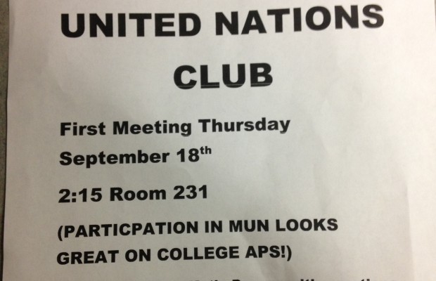 Model United Nations Comes to Woodland