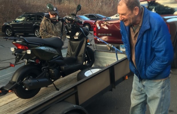 Community Rallies Together to Support Loss of Beloved Moped