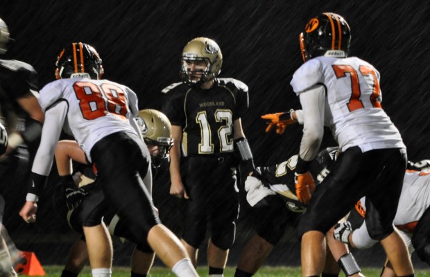 Woodland Football and Weather Washes Out Watertown