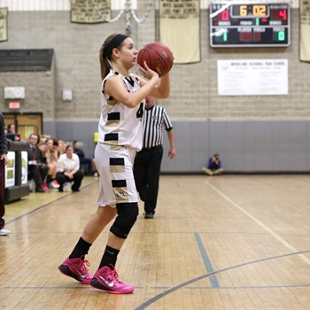 Woodland Girls Basketball vs. Sacred Heart