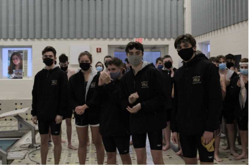 Boys Swim Succeeding Despite COVID Regulations