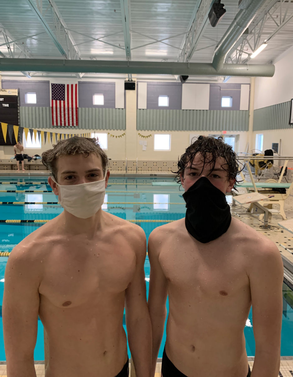 Boys Swim and Dive 2021 Record Breakers