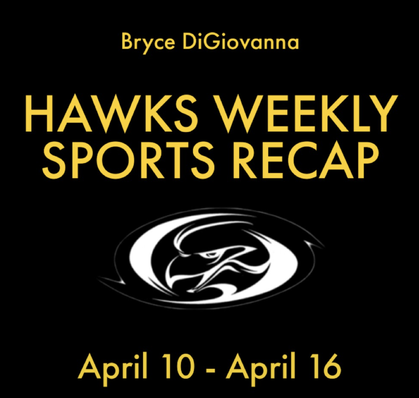Weekly Sports Recap 4/10-4/16
